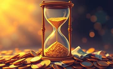 El reloj de arena: Cada gasto cuenta, no dejes que escape