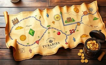 Tu mapa de tesoro: Donde cada ahorro es una joya