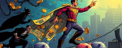 El superhéroe financiero: Salva tu dinero de los villanos del gasto