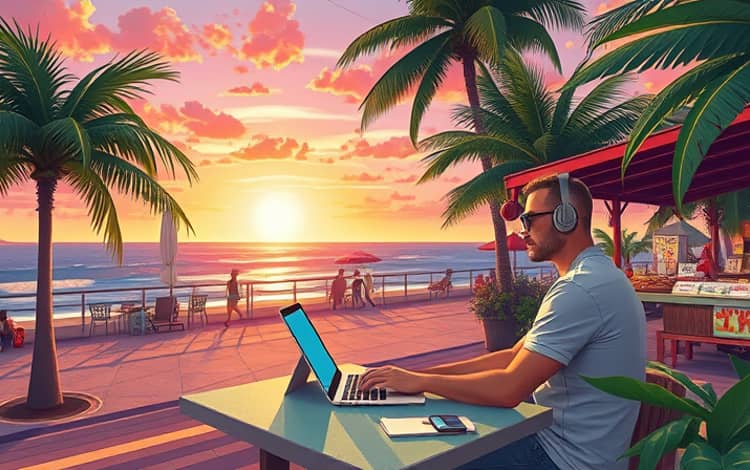 Viaja y Gana: Guía para Conviértete en Nómada Digital Rentable